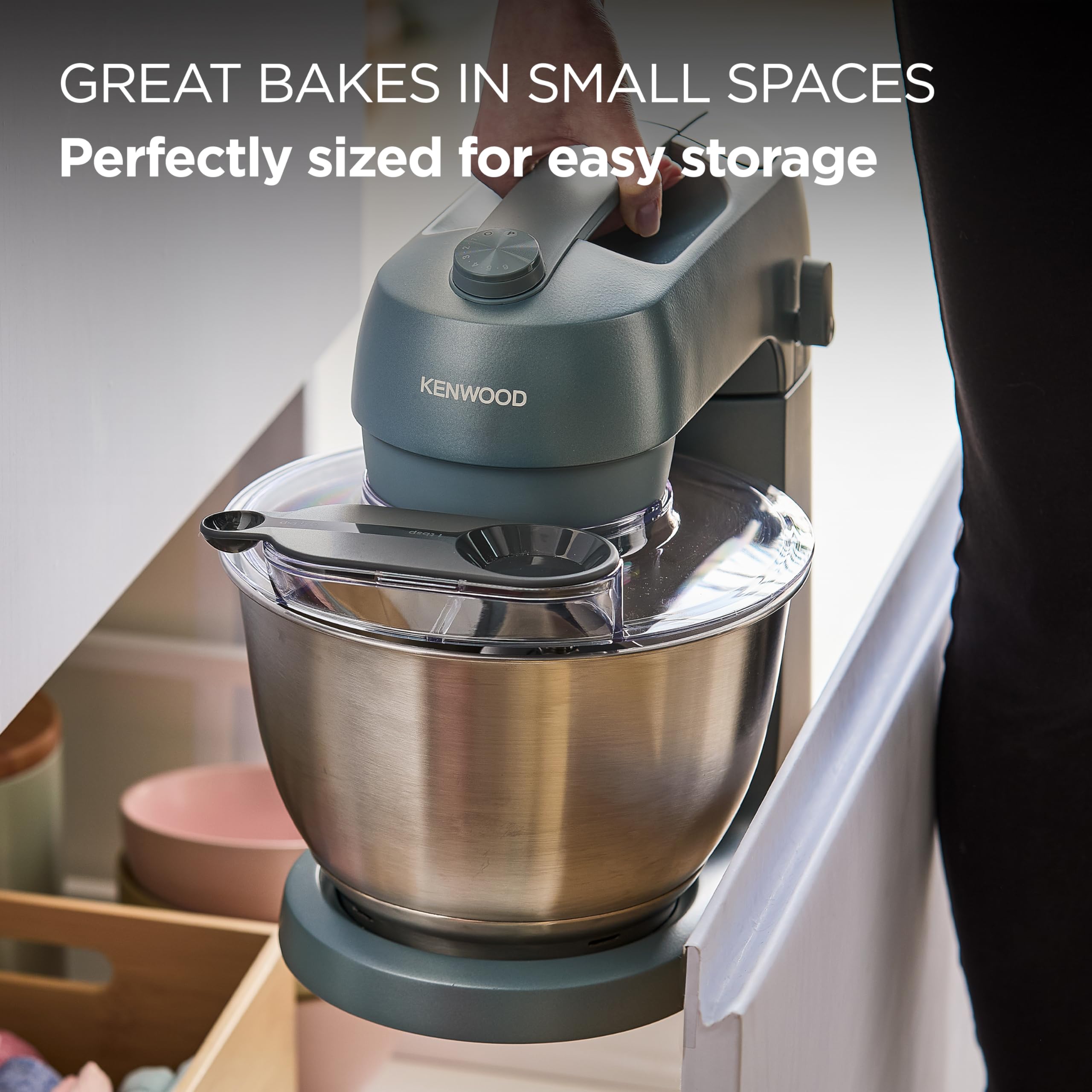 Kenwood KZM35.000GY Go Collection stand mixer, Storm Blue