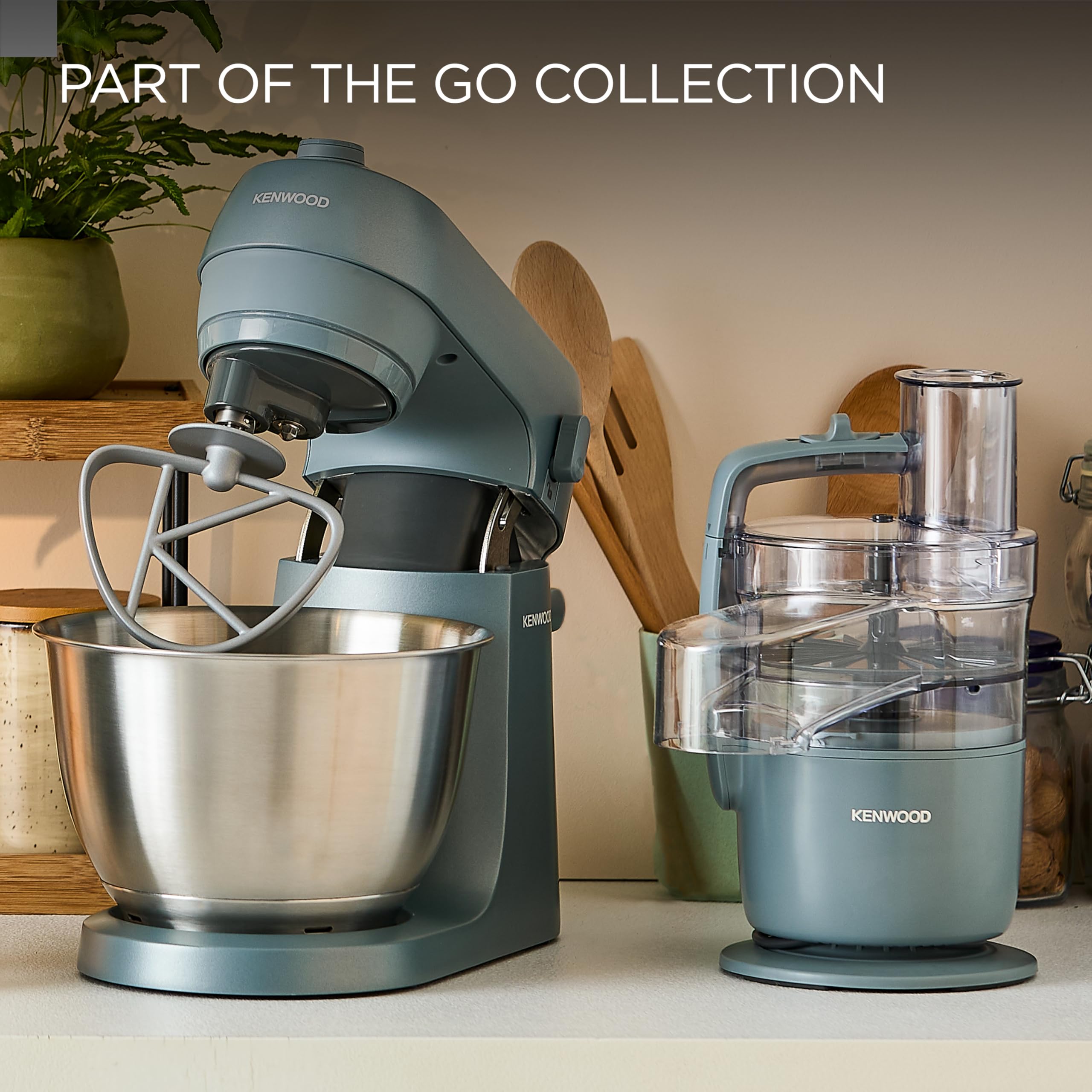 Kenwood KZM35.000GY Go Collection stand mixer, Storm Blue